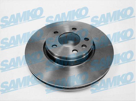 Samko O1291V - Тормозной диск autospares.lv