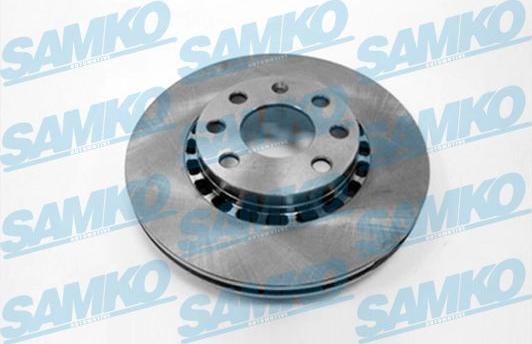 Samko O1241V - Тормозной диск autospares.lv
