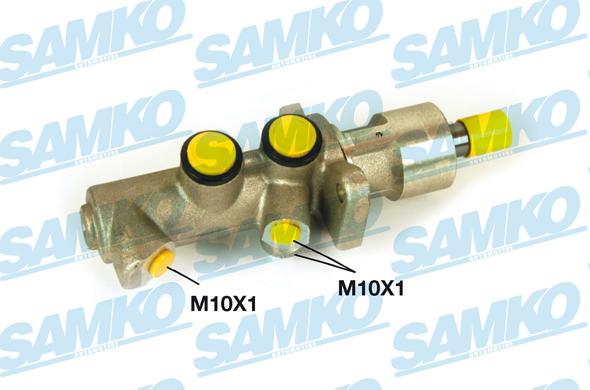 Samko P051284 - Главный тормозной цилиндр autospares.lv