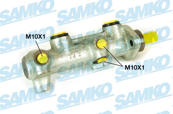 Samko P051281 - Главный тормозной цилиндр autospares.lv