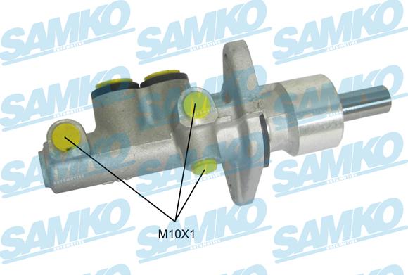 Samko P051282 - Главный тормозной цилиндр autospares.lv