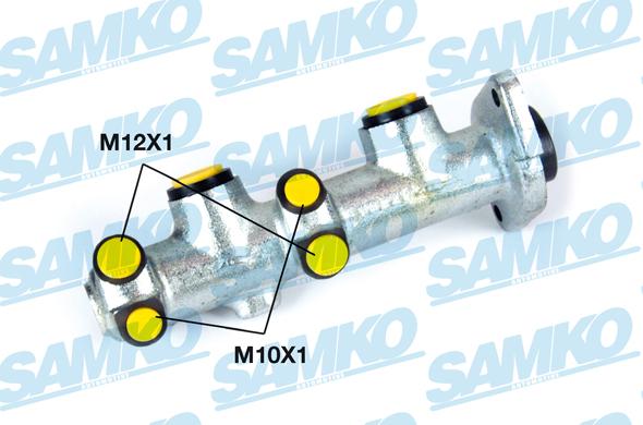 Samko P06633 - Главный тормозной цилиндр autospares.lv