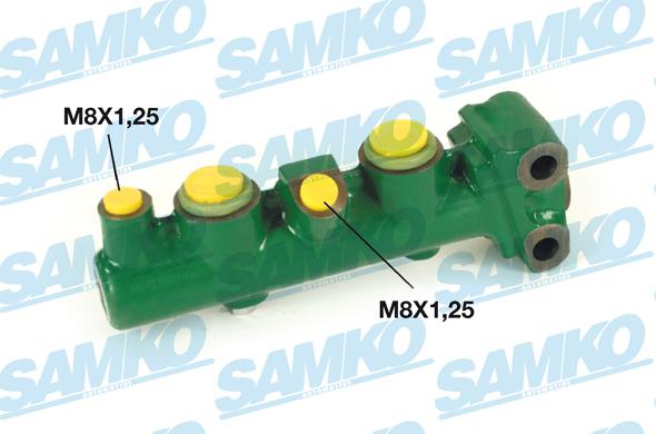 Samko P06017 - Главный тормозной цилиндр autospares.lv