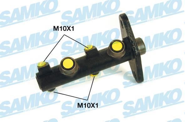 Samko P08445 - Главный тормозной цилиндр autospares.lv