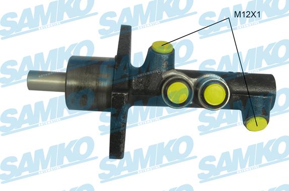 Samko P08320 - Главный тормозной цилиндр autospares.lv