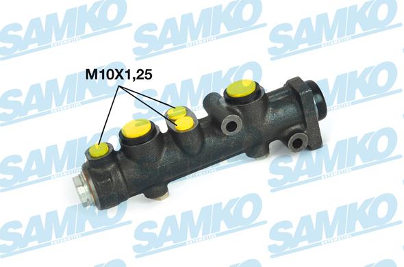 Samko P07044 - Главный тормозной цилиндр autospares.lv