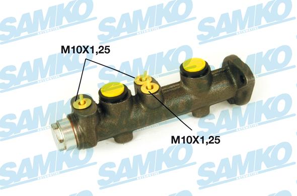 Samko P07050 - Главный тормозной цилиндр autospares.lv