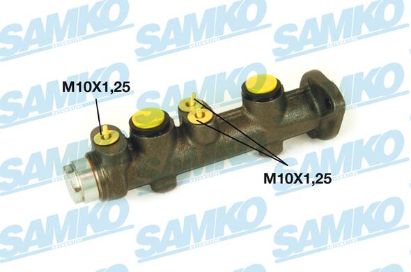 Samko P07008 - Главный тормозной цилиндр autospares.lv