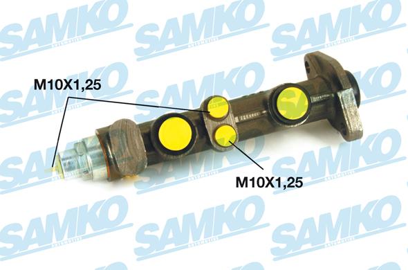 Samko P07034 - Главный тормозной цилиндр autospares.lv