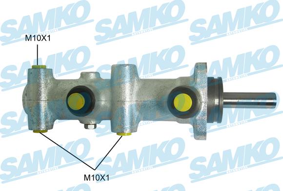 Samko P07714 - Главный тормозной цилиндр autospares.lv