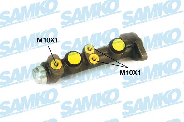 Samko P07721 - Главный тормозной цилиндр autospares.lv