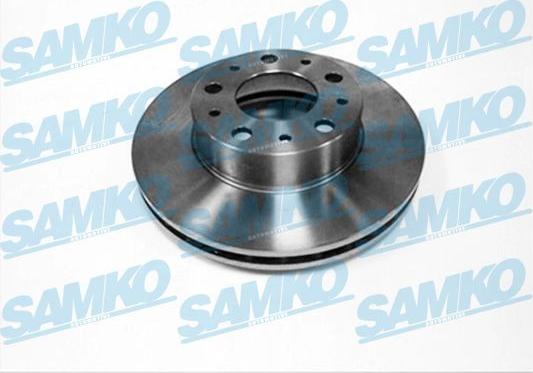 Samko P1009V - Тормозной диск autospares.lv