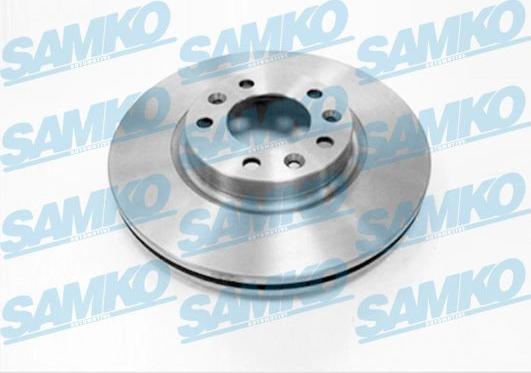 Samko P1004V - Тормозной диск autospares.lv