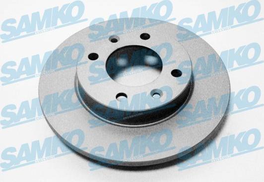 Samko P1001PR - Тормозной диск autospares.lv