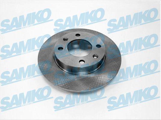 Samko P1001P - Тормозной диск autospares.lv