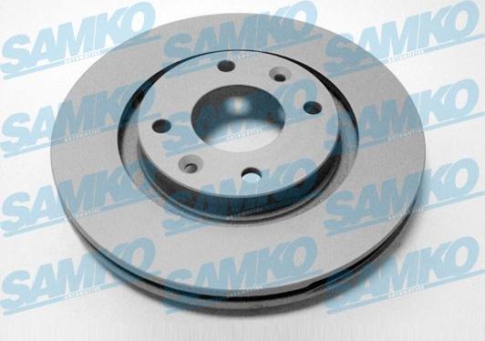 Samko P1002VR - Тормозной диск autospares.lv