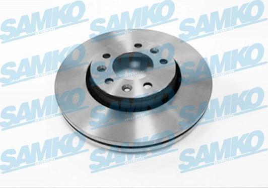 Samko P1007V - Тормозной диск autospares.lv