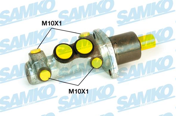 Samko P18605 - Главный тормозной цилиндр autospares.lv