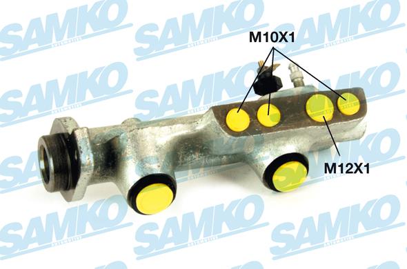 Samko P12118 - Главный тормозной цилиндр autospares.lv