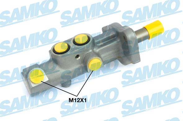 Samko P30083 - Главный тормозной цилиндр autospares.lv