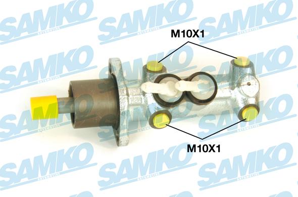 Samko P30169 - Главный тормозной цилиндр autospares.lv