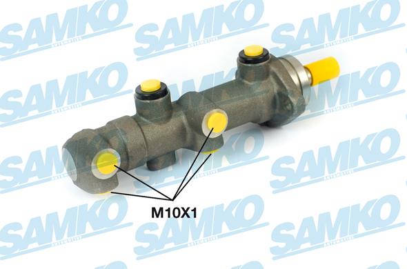 Samko P30167 - Главный тормозной цилиндр autospares.lv