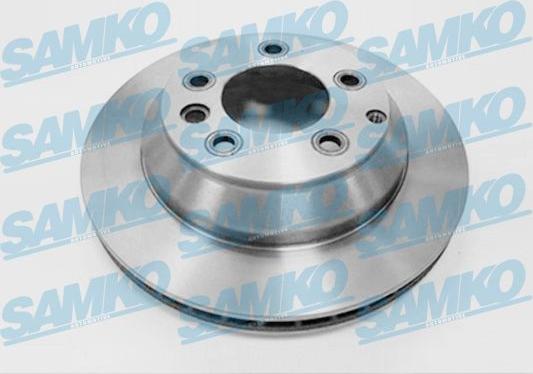 Samko P2000V - Тормозной диск autospares.lv