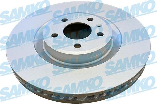 Samko P2026VR - Тормозной диск autospares.lv