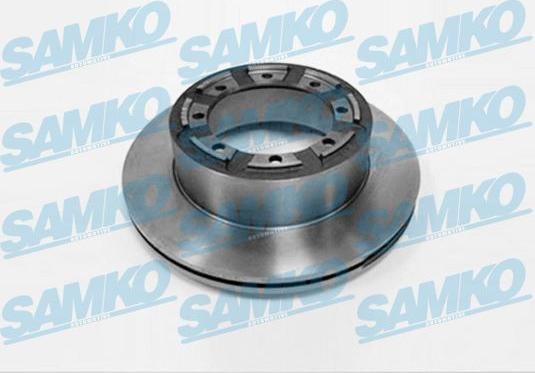 Samko R1521V - Тормозной диск autospares.lv