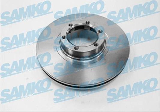 Samko R1041V - Тормозной диск autospares.lv