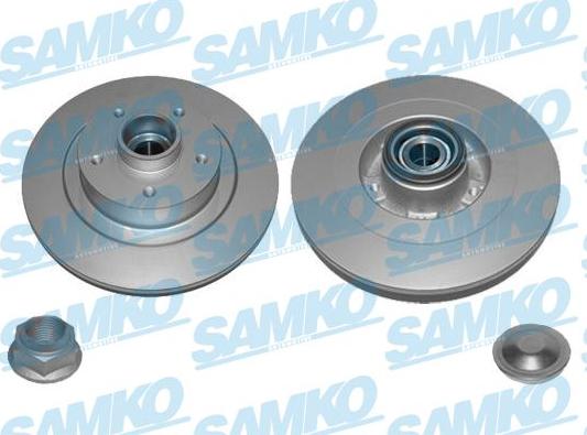 Samko R1047PRCA - Тормозной диск autospares.lv