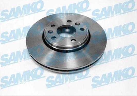 Samko R1056V - Тормозной диск autospares.lv