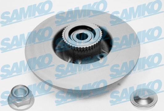 Samko R1009PRCA - Тормозной диск autospares.lv