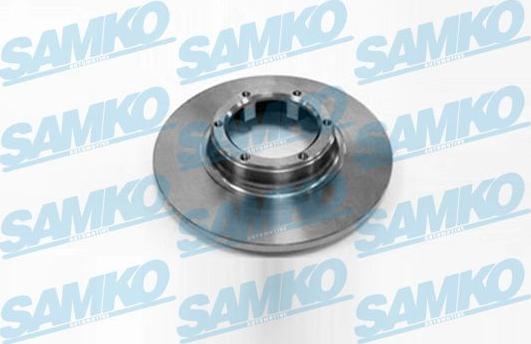 Samko R1011P - Тормозной диск autospares.lv
