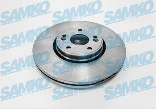 Samko R1017V - Тормозной диск autospares.lv