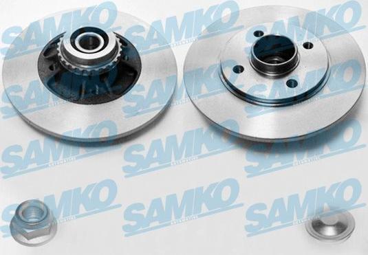 Samko R1034PCA - Тормозной диск autospares.lv