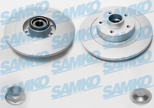 Samko R1032PRCA - Тормозной диск autospares.lv