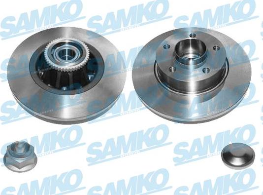 Samko R1020PCA - Тормозной диск autospares.lv