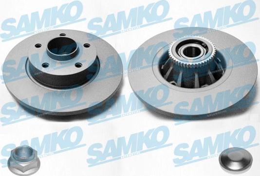 Samko R1020PRCA - Тормозной диск autospares.lv