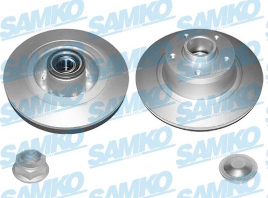 Samko R1077PRCA - Тормозной диск autospares.lv