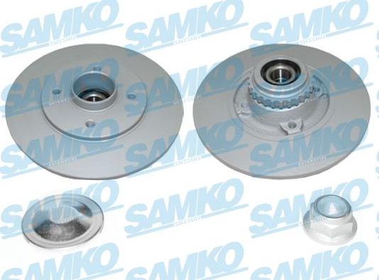 Samko R1391PRCA - Тормозной диск autospares.lv