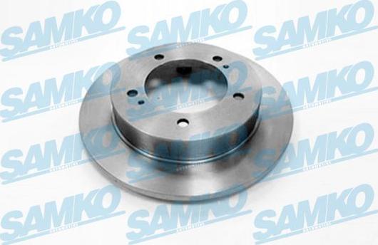 Samko S5061P - Тормозной диск autospares.lv