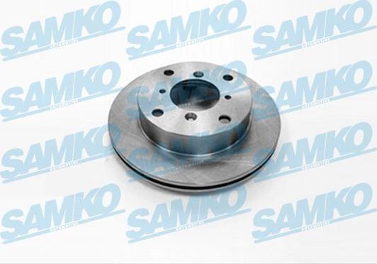 Samko S5071V - Тормозной диск autospares.lv