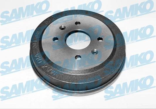 Samko S70668R - Тормозной барабан autospares.lv