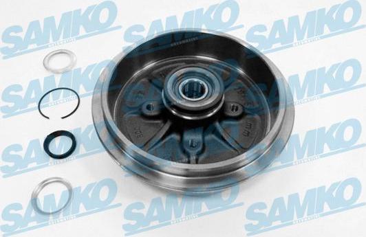 Samko S70684CA - Тормозной барабан autospares.lv