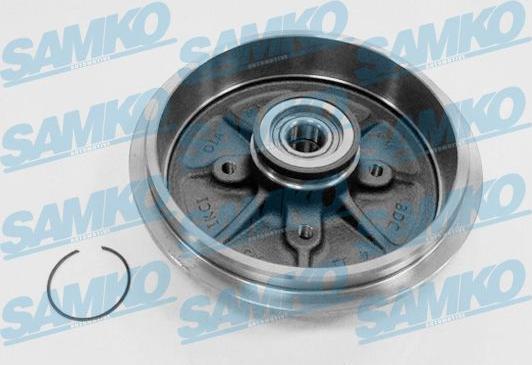 Samko S70637CA - Тормозной барабан autospares.lv