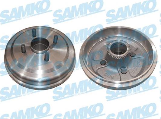 Samko S70710 - Тормозной барабан autospares.lv