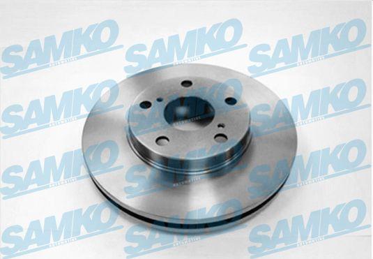 Samko T2981V - Тормозной диск autospares.lv