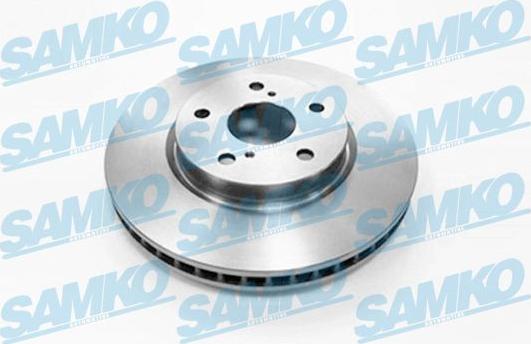 Samko T2017V - Тормозной диск autospares.lv