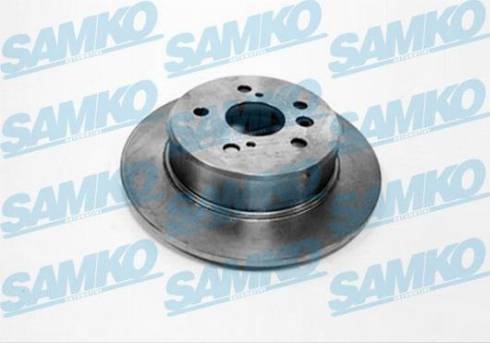 Samko T2078P - Тормозной диск autospares.lv